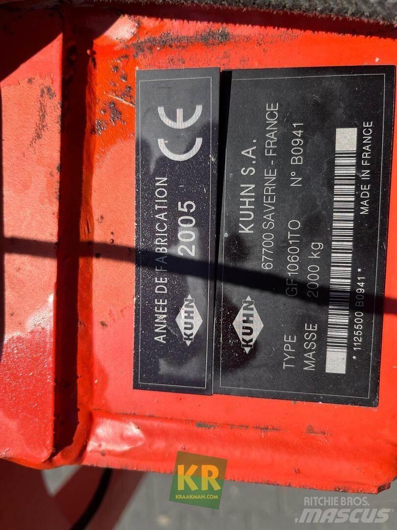 Kuhn GF 10601 Zgrabiarki i przetrząsacze