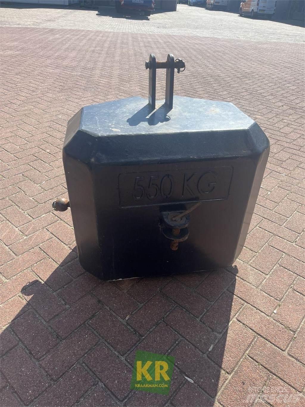  Overige gewichten Przednie obciążniki