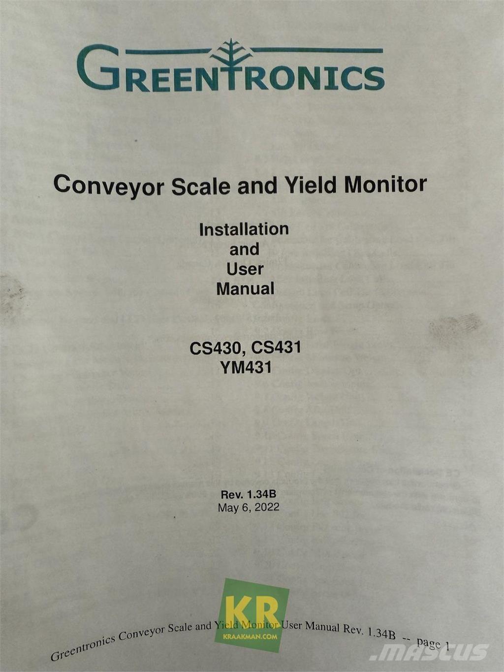  Overige onderdelen Maszyny rolnicze - Inne