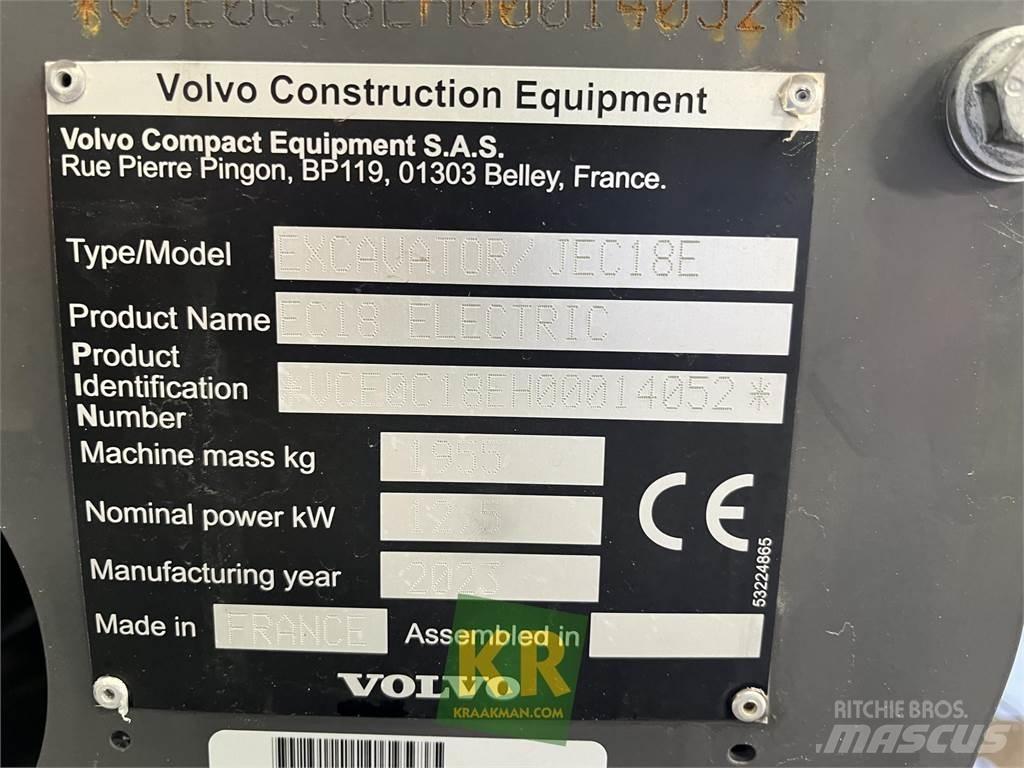 Volvo EC18E Koparki gąsienicowe