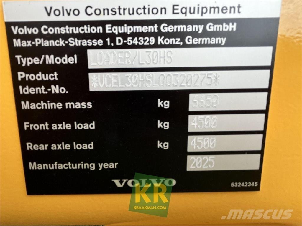 Volvo L30HS Ładowarki kołowe