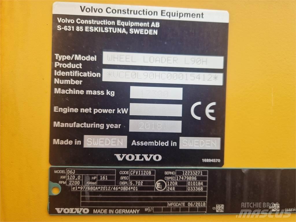 Volvo L90H Ładowarki kołowe