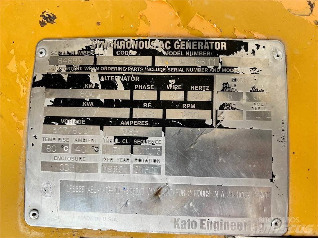 CAT D398 Agregaty prądotwórcze Diesla