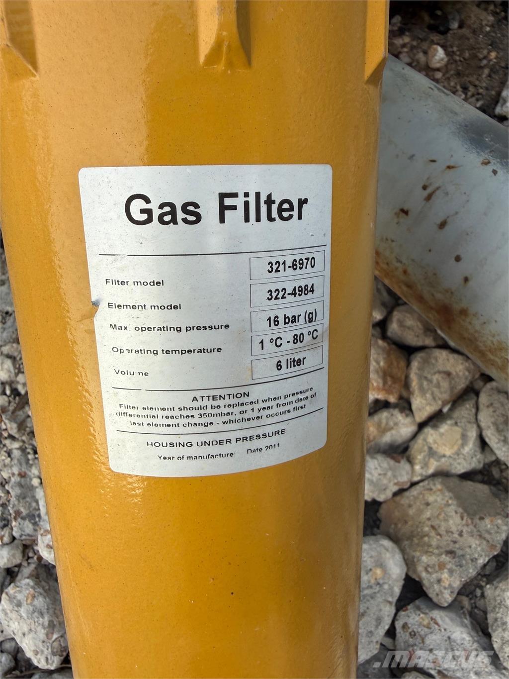CAT Gas Filter Silniki