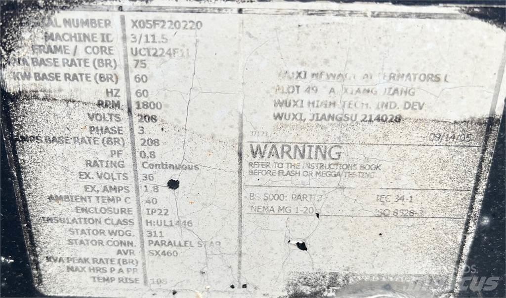 Perkins 60kW Agregaty prądotwórcze Diesla