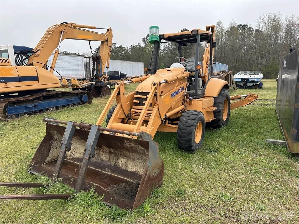Komatsu WB140 Koparko-ładowarki