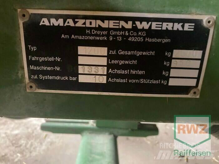 Amazone UF 1200 Opryskiwacze zaczepiane