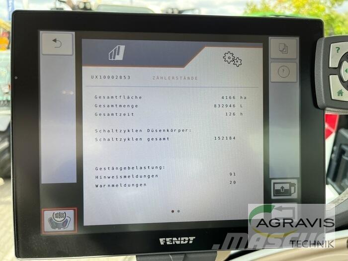 Amazone UX 8601 SUPER Opryskiwacze zaczepiane