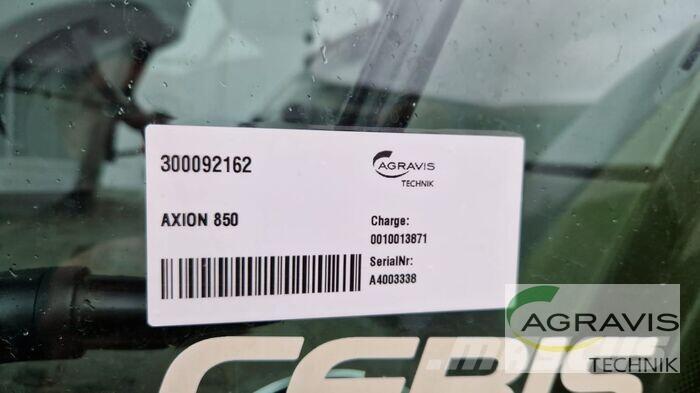 CLAAS AXION 850 Ciągniki rolnicze