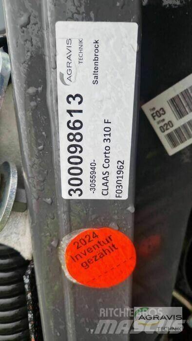 CLAAS CORTO 310 F Kosiarki