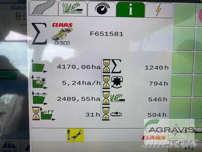 CLAAS DISCO 9200 C AS Kosiarki