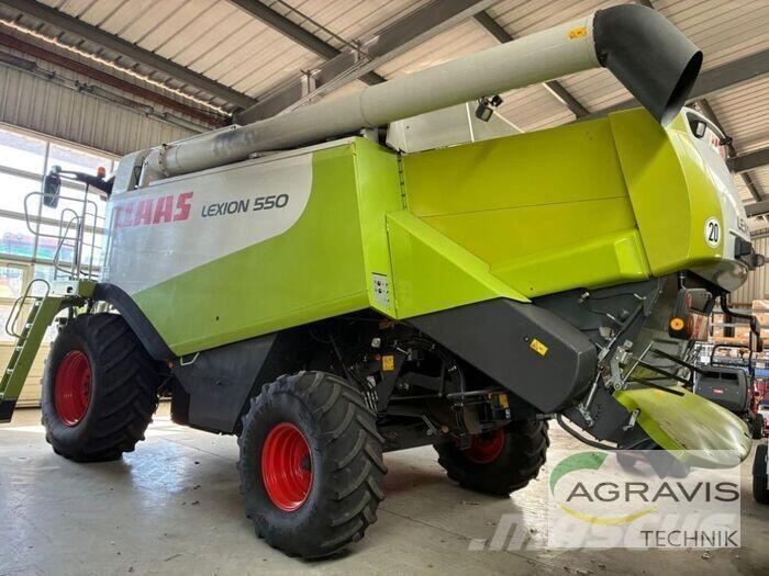 CLAAS LEXION 550 Kombajny zbożowe