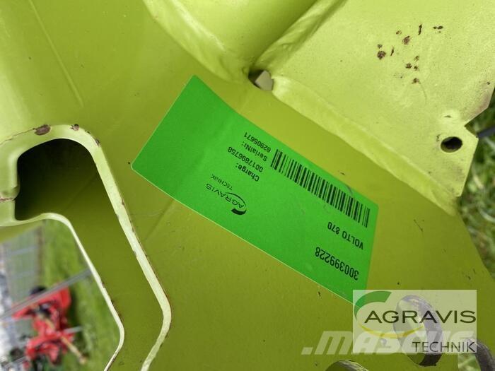 CLAAS VOLTO 870 Zgrabiarki i przetrząsacze