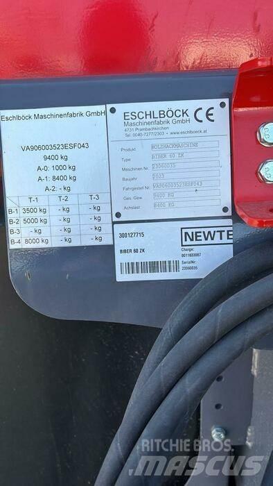 Eschlböck BIBER 60 ZK Łuparki, pilarki i wiórkarki