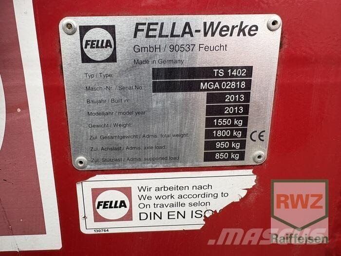 Fella Schwader TS 1402 Zgrabiarki i przetrząsacze