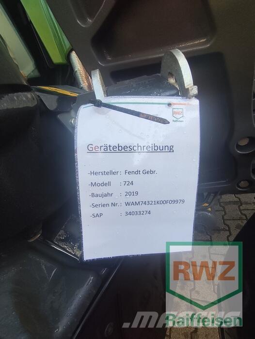 Fendt 724 Vario Ciągniki rolnicze