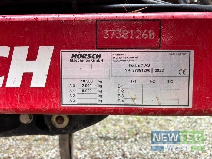 Horsch FORTIS 7 AS Kultywatory