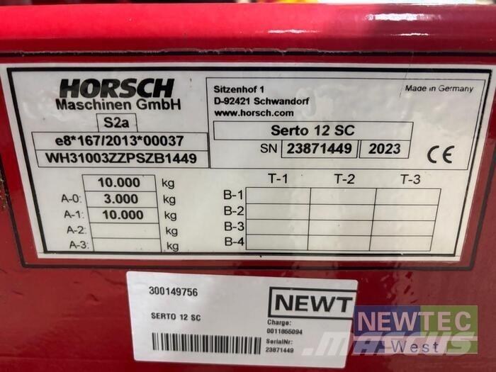 Horsch SERTO 12 SC Siewniki
