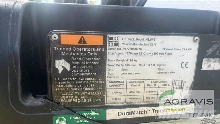 Hyster H 2.50 FT Wózki widłowe inne
