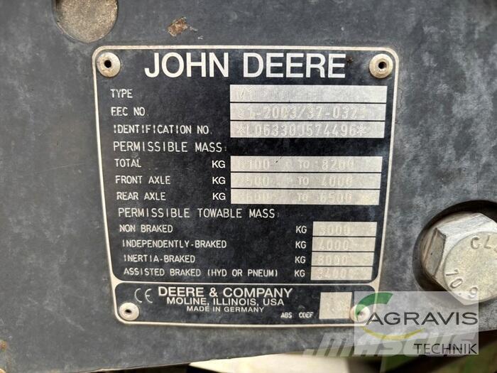 John Deere 6330 Ciągniki rolnicze