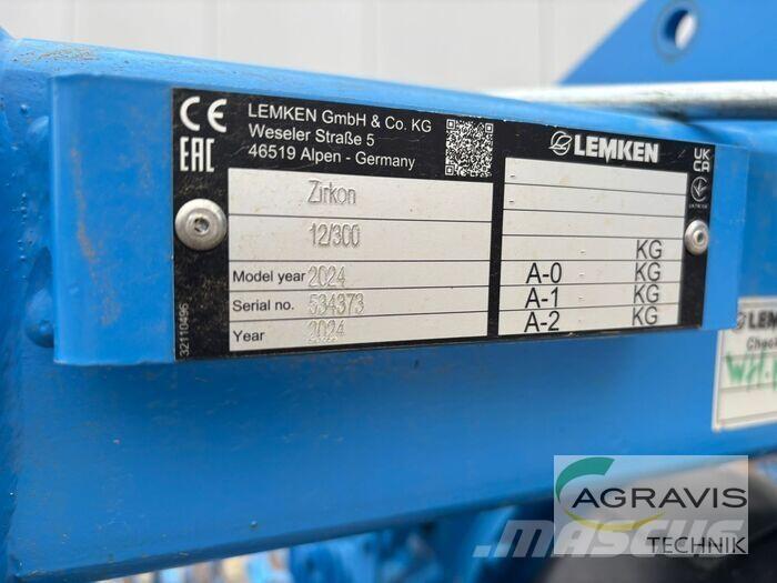 Lemken ZIRKON 12/300 Glebogryzarki