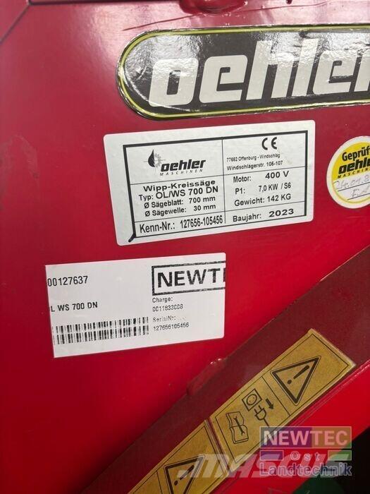 Oehler OL WS 700 DN Łuparki, pilarki i wiórkarki