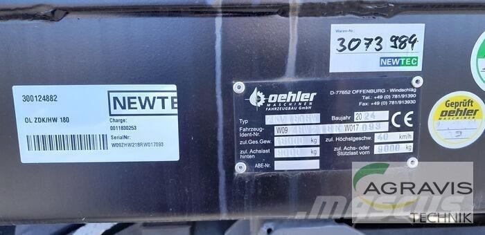 Oehler OL ZDK/HW 180 Wywrotki rolnicze