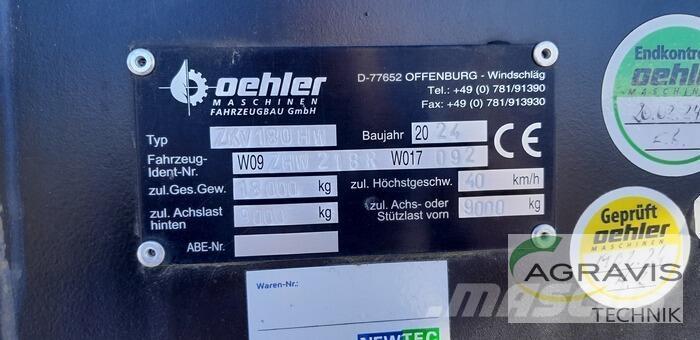 Oehler OL ZDK/HW 180 Wywrotki rolnicze