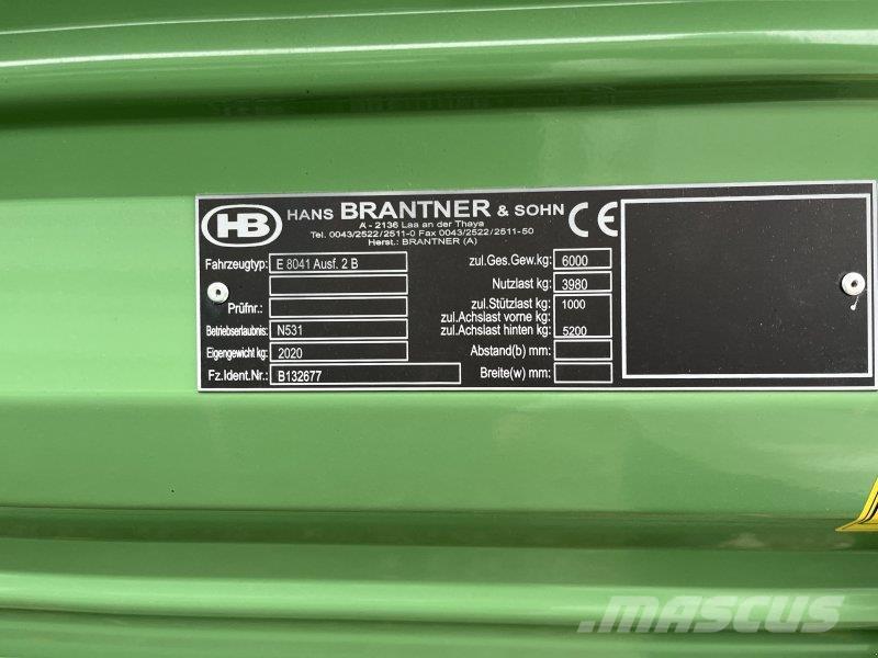 Brantner E6040 Wywrotki rolnicze