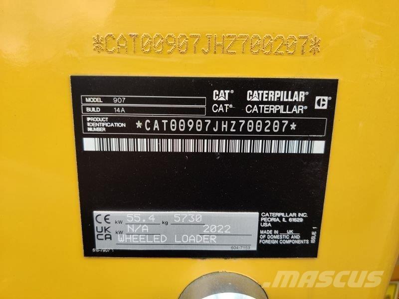 CAT 907 Ładowarki kołowe