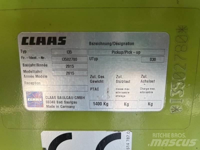 CLAAS Pick-Up Głowice ścinkowe