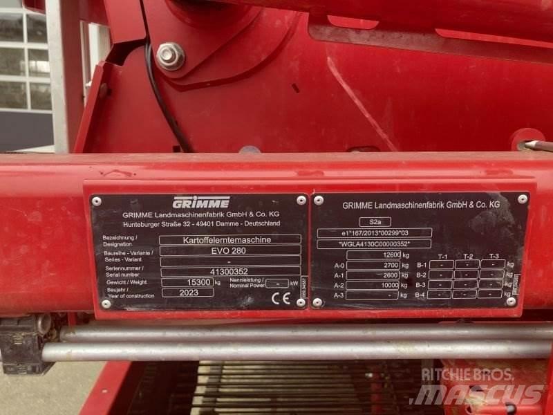 Grimme EVO 280 Kombajny ziemniaczane i kopaczki