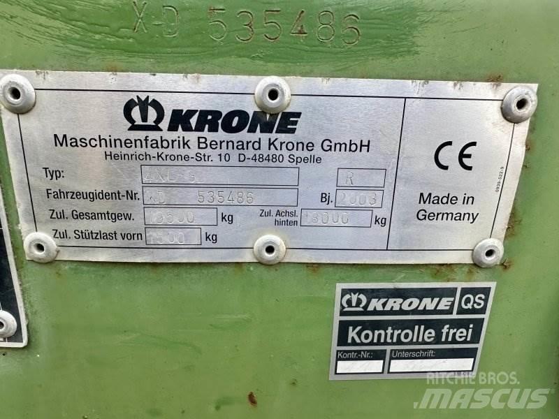 Krone 4 XL / GD Przyczepy samozaładowcze