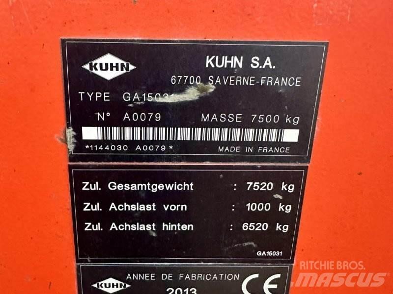 Kuhn GA 15031 Ciągnikowe żniwiarki pokosowe