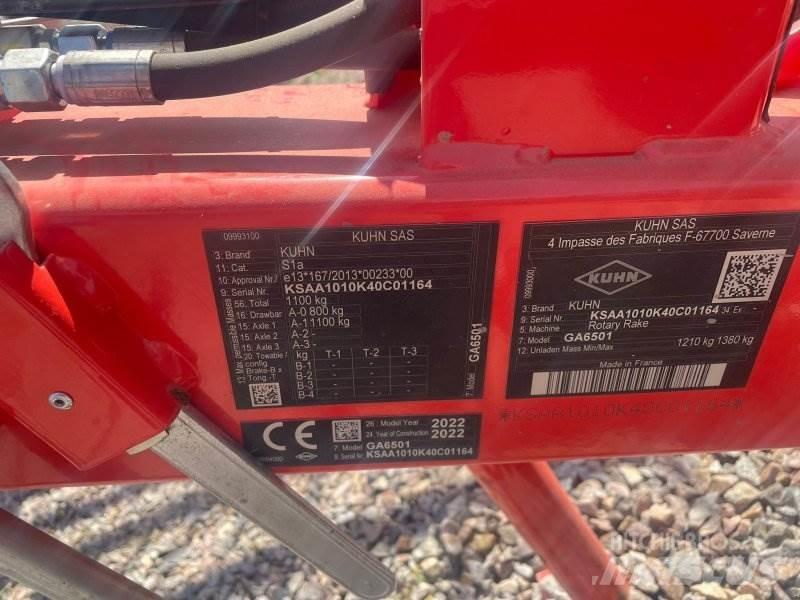 Kuhn GA 6501 Ciągnikowe żniwiarki pokosowe