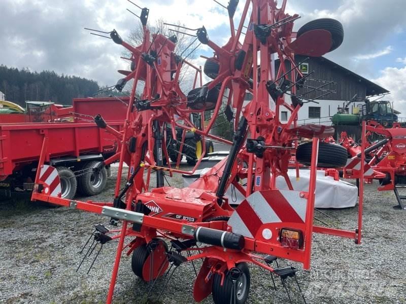 Kuhn GF 8703 Zgrabiarki i przetrząsacze