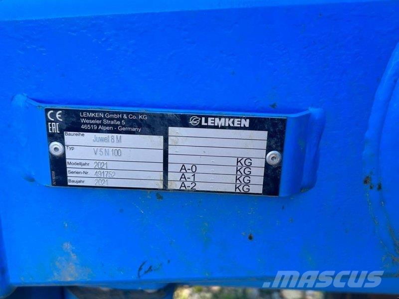 Lemken Juwel 8 Pługi