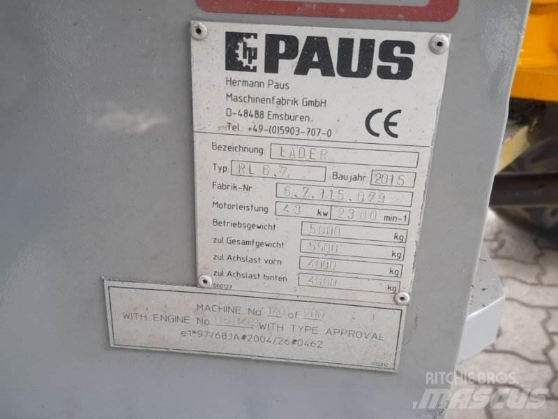 Paus RL 6.7 Ładowarki kołowe