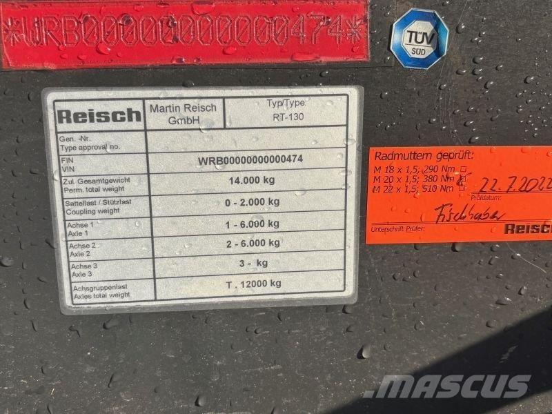 Reisch RT 130 Wywrotki rolnicze