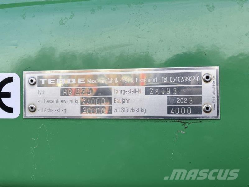 Tebbe HS 220 Rozrzutnik obornika