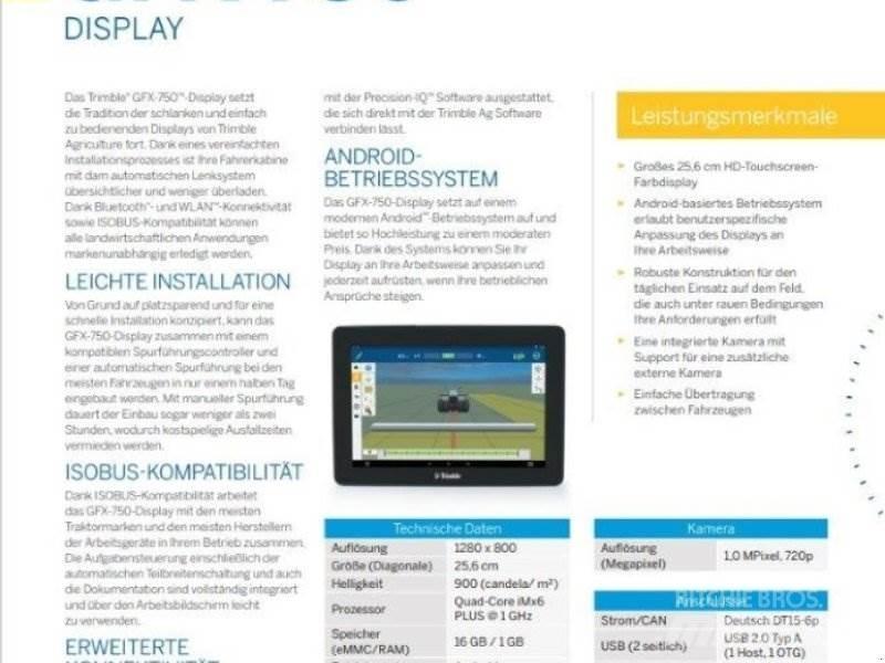 Trimble GFX 750 Maszyny rolnicze - Inne