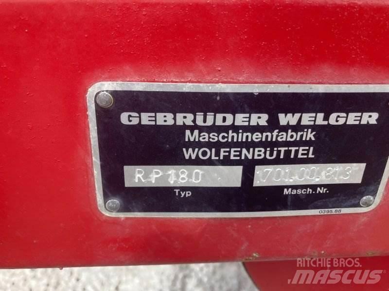 Welger RP 180 Prasy zwijające