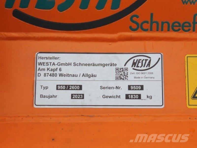  Westa 950/2600 Pługi wirnikowe