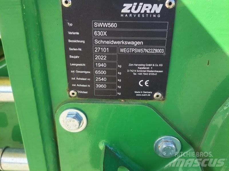 Zürn SWW 560 Głowice ścinkowe