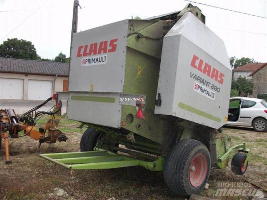 CLAAS VARIANT 280 Prasy zwijające