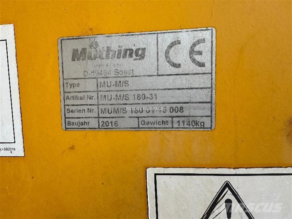 Müthing MU/MS-180 Glebogryzarki
