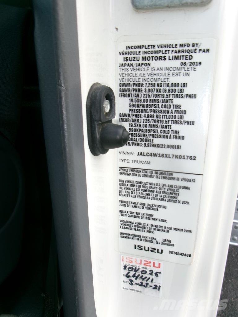 Isuzu NPRHD Samochody ciężarowe ze skrzynią zamkniętą