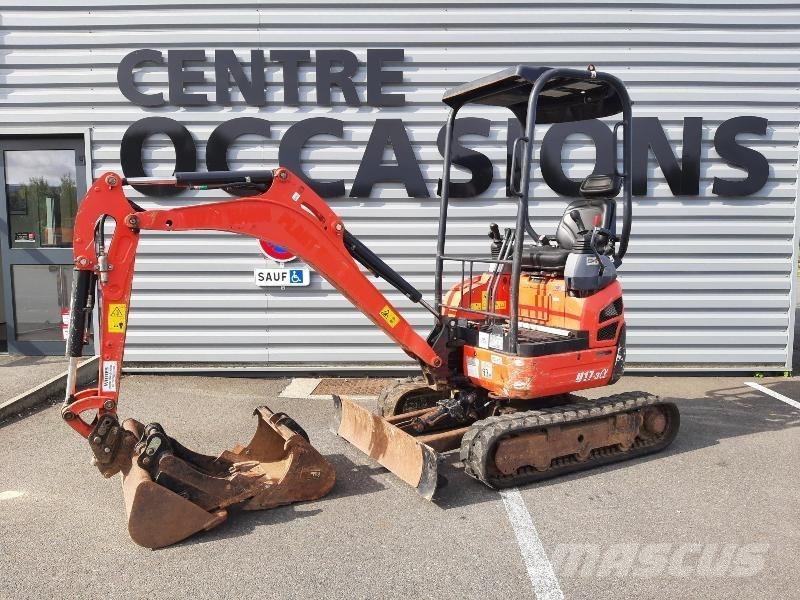 Kubota U17-3A Minikoparki