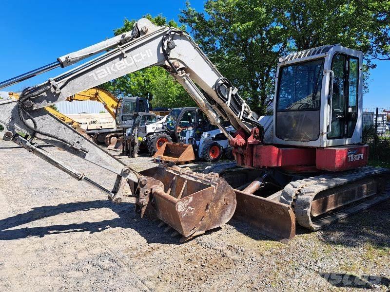 Takeuchi TB80FR Minikoparki