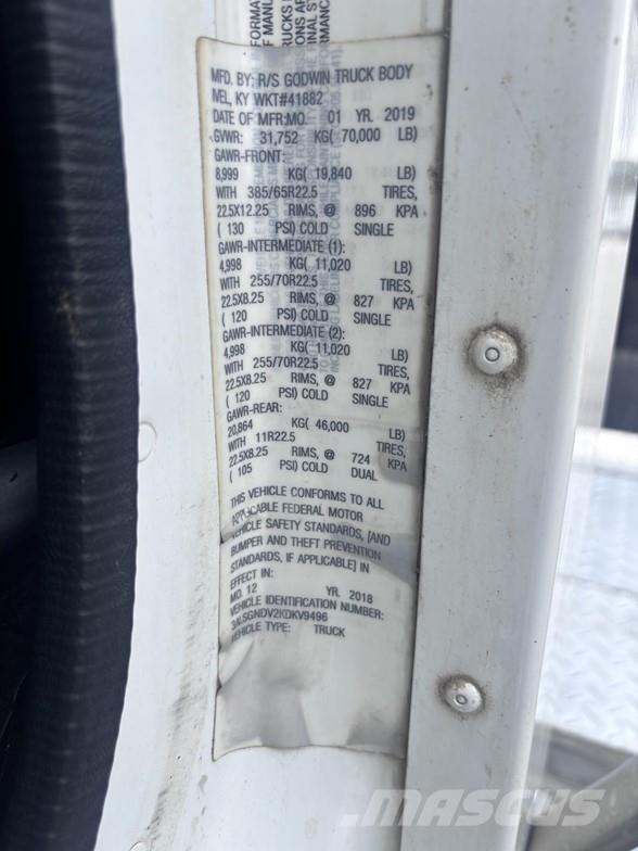 Freightliner 122SD Wywrotki